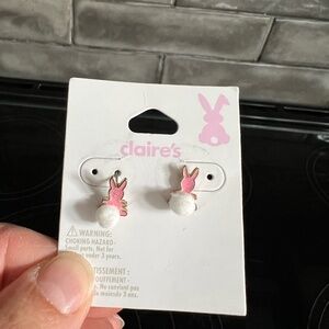 Claire's Bunny Earrings